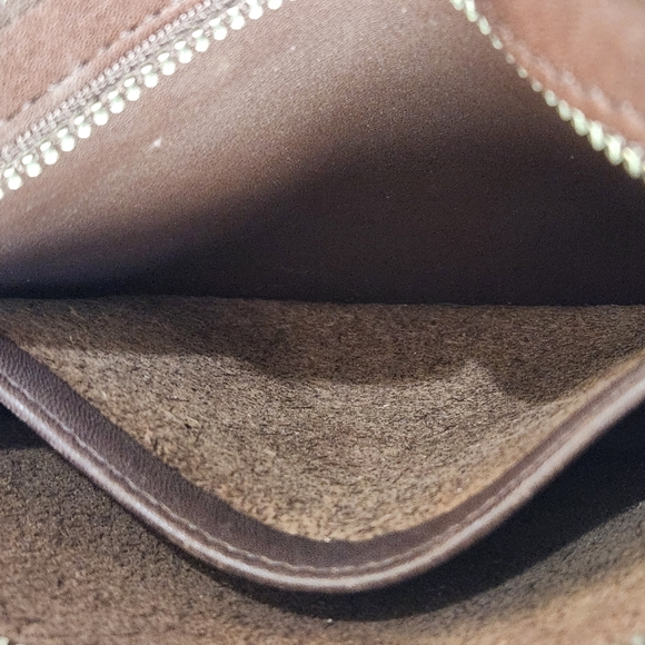 Vintage 90s Coach 9062 Leather Brown Crossbody Bag, Womens OS - Picture 9 of 12